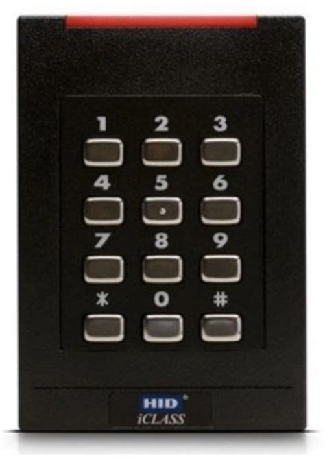 hid iclass se rk40 smart card keypad reader|HID® iCLASS® RK40 Keypad Reader 6130.